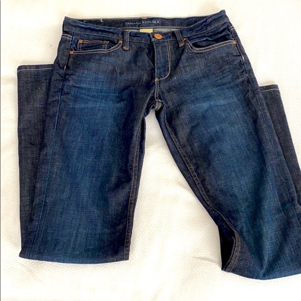 Banana Republic Straight Leg Dark Denim